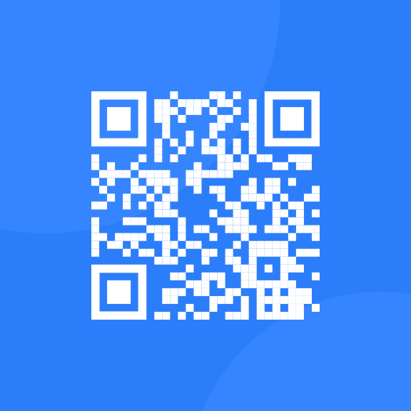 Generated QR code